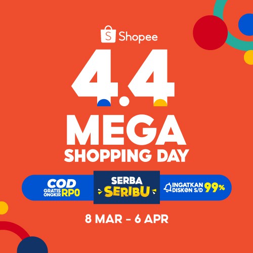 Bukan April Mop! ShopeePay Hadirkan Promo Besar-Besarandi 4.4 Mega Cashback