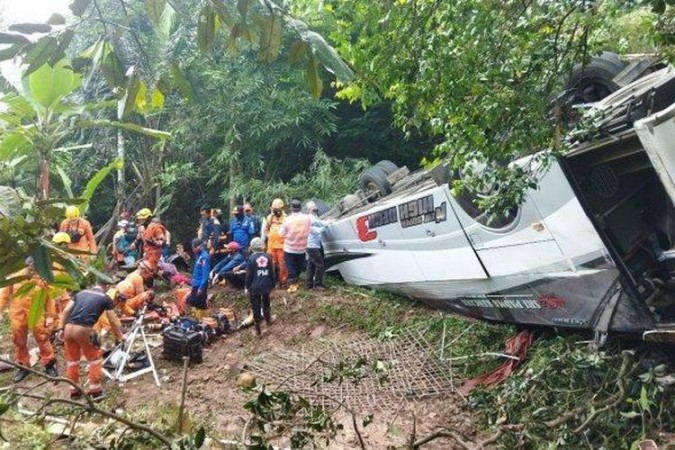 Terjun ke Jurang dan Tewaskan 29 Penumpangnya, Ternyata Kanvas Rem Bus Overheat