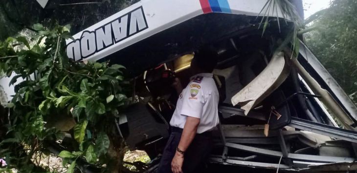 29 Penumpang Tewas, Polisi Belum Tetapkan Tersangka Kecelakaan Bus Maut di Sumedang