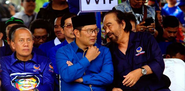 Terang-terangan Bidik Ridwan Kamil Jadi Capres 2024, Nasdem Tinggalkan Anies Baswedan?