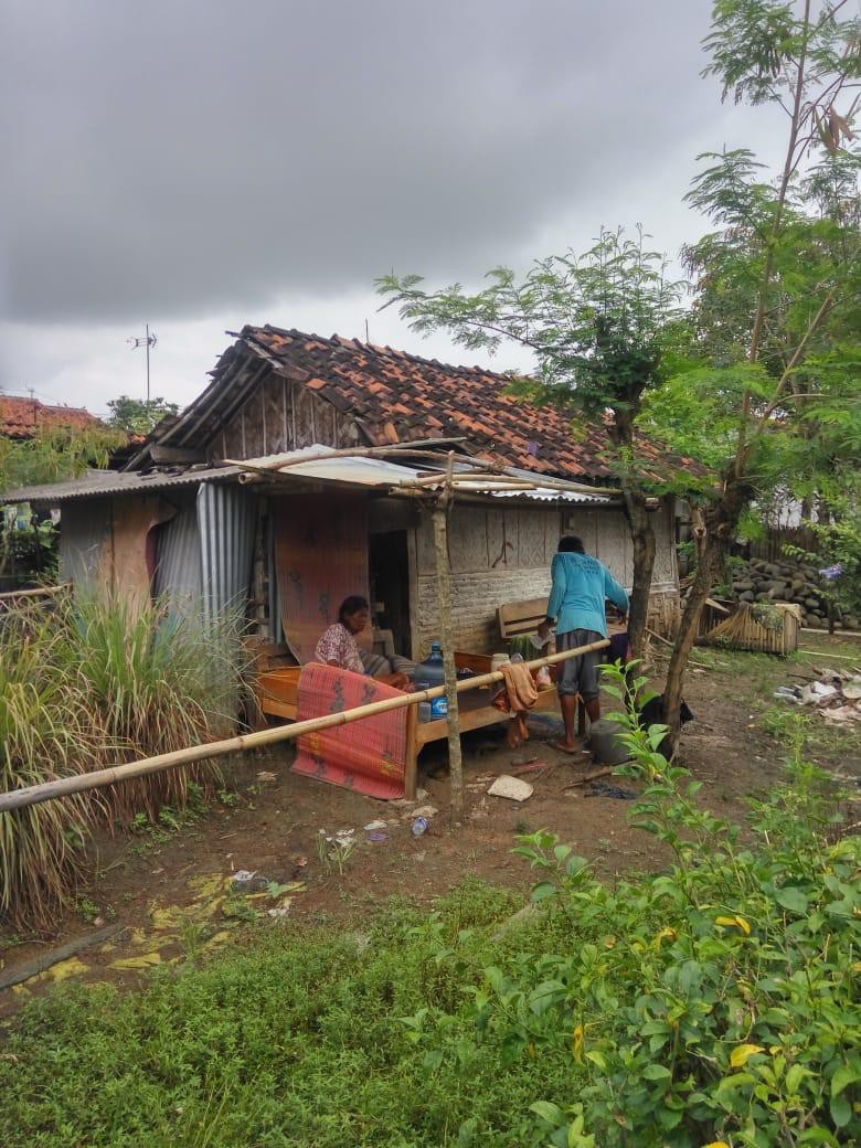 Miris... Sakit Kencing Manis, Hidup Janda Sebatang Kara Ditopang Tetangganya