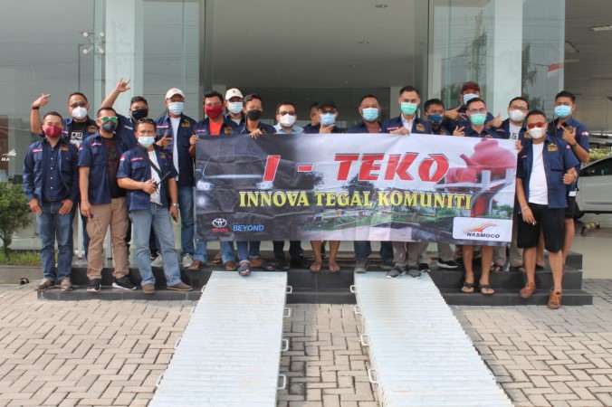 Rayakan Anniversary 1 Tahun, I-Teko Tegal Touring to Lembang