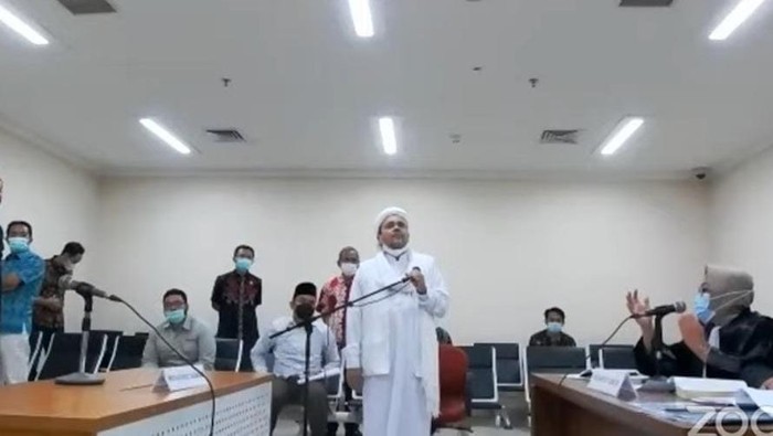 Di Sidang Jumat Lusa, Habib Rizieq Akhirnya Akan Dihadirkan Langsung di Pengadilan