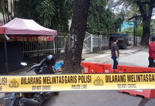 Saksi di Sekitar Lokasi Lihat Ada Daging Menempel di Baju dan Jaket Jemaat