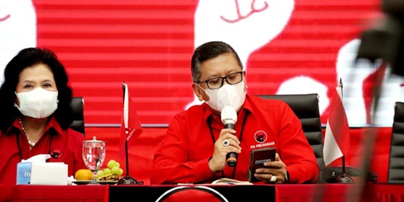 PDIP Bantah Pertemuan Megawati-Moeldoko, Hasto: Sama Sekali Tidak Terjadi