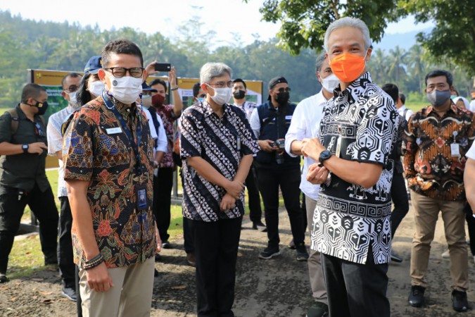 Jadi Mandor Pembangunan Borobudur, Ganjar Izin di Depan Tiga Menteri