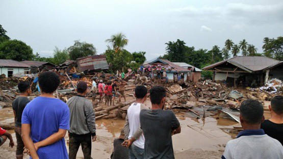 Transportasi Laut Sulit, Korban Tewas Banjir Bandang di NTT Sudah 84 Orang