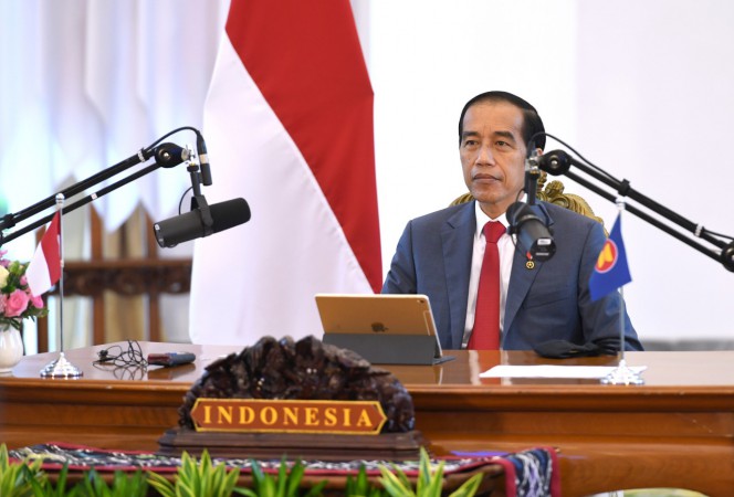 Jokowi Pidato Minta Myanmar Bebaskan Tapol, Politisi Demokrat: Hehehehe...