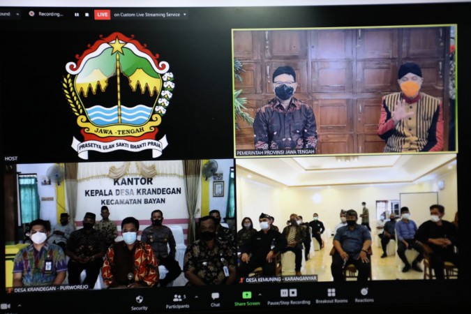 Apresiasi Desa Cerdas di Jateng, Menkominfo: Pak Gubernur Bisa Mendorong Transformasi Digital di Daerah