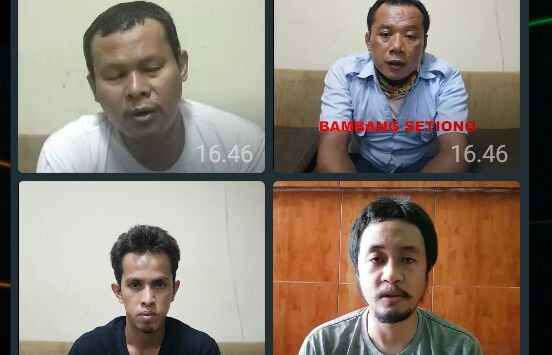 Empat Terduga Teroris, Ingin Ledakan Pom Bensin dan Toko-toko China dengan Bom Molotov