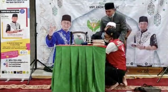 Pingsan saat Ceramah, Ustaz Zacky Mirza Masih Sempat Lafazkan La Illahailalloh