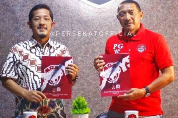 Jelang Liga 2, Persekat Kontrak Pelatih dan Pemain Timnas