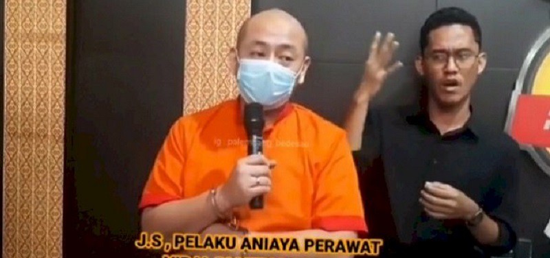 Terancam Hukuman 2 Tahun 8 Bulan, Penganiaya Perawat di RS Siloam Palembang Ditangkap Polisi