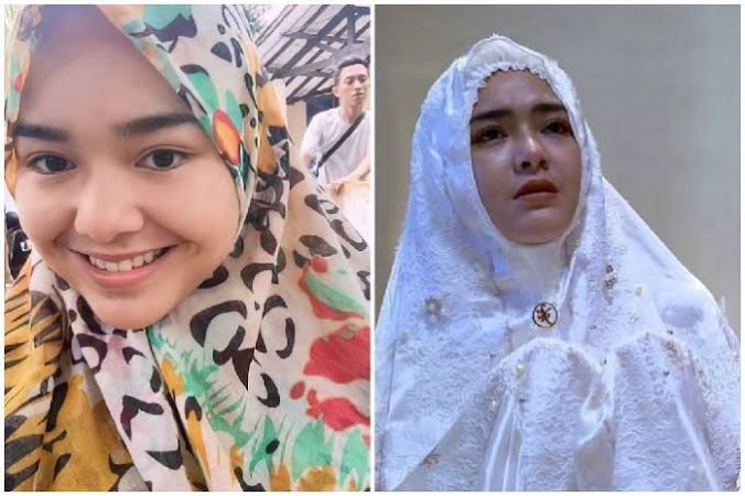 Posting Pakai Mukena, Amanda Manopo Sudah Pindah Agama?