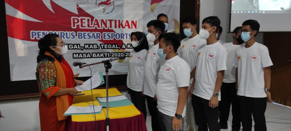 Pengurus Besar Esports Kabupaten Tegal Resmi Dilantik