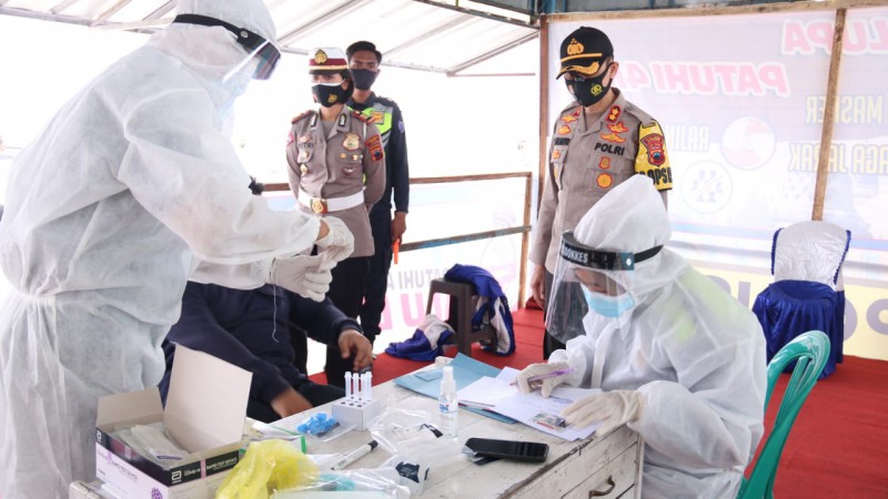 Libur Panjang, Pemudik yang Masuk ke Brebes Wajib Tunjukkan Surat Bebas Covid-19