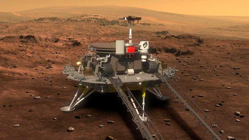 Kereen, China Jadi Negara Kedua yang Sukses Daratkan Pesawat di Mars