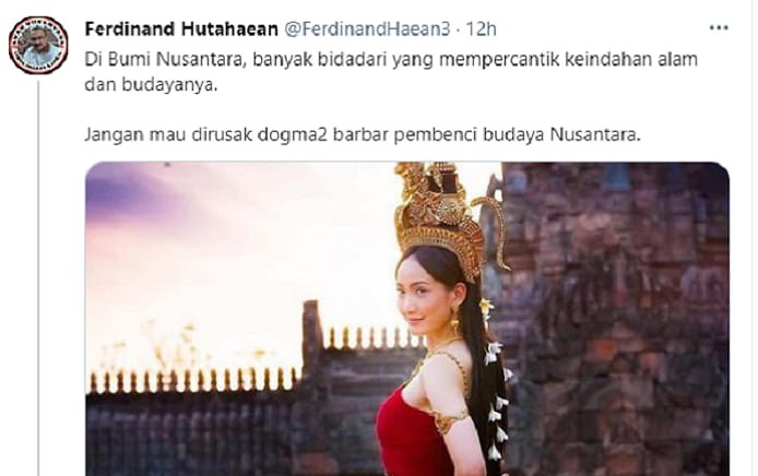 Posting Foto Wanita Cantik, Ferdinand Hutahaean jadi Bulan-bulanan Netizen: Mending Lu Hapus Dah