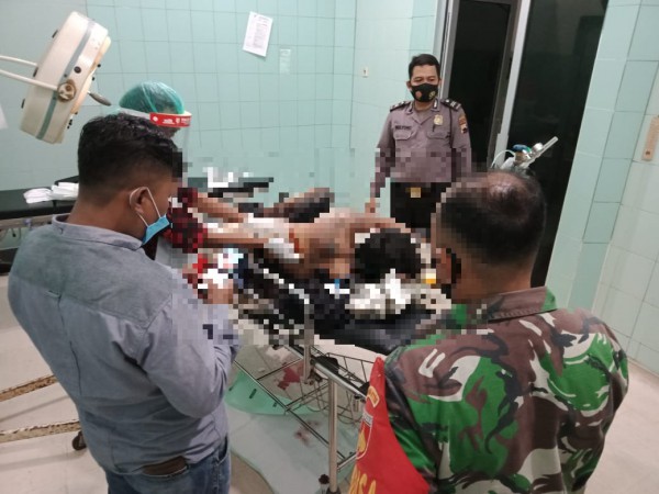 Diduga Cek-cok Karena Obat Terlarang, Seorang Warga Brebes Dibacok