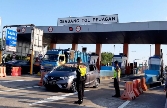 Pemudik yang Tiba di Brebes Terbanyak se Jawa Tengah