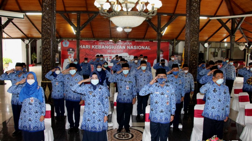 Harkitnas ke-113, Bupati Idza Peringati Lewat Virtual dengan Menkominfo