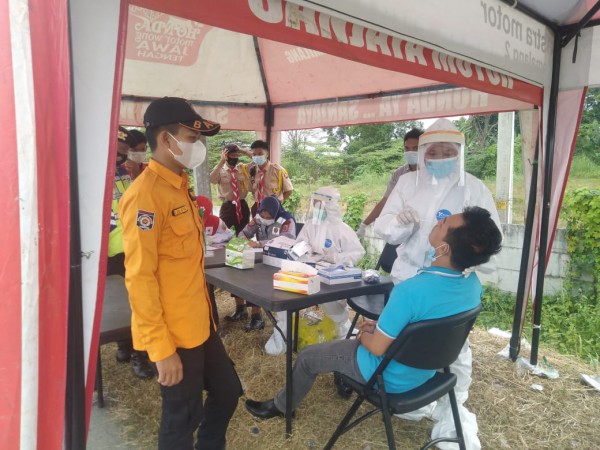 Satgas Covid-19 Pemalang Swab 3600 Pemudik Selama Masa Lebaran, 6 Orang Reaktif