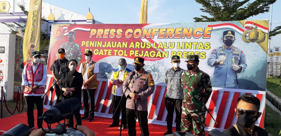 Pantau Pos Penyekatan di Brebes, Larangan Mudik Diharapkan Bisa Menekan Penyebaran Covid-19