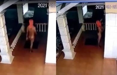 Disebut Suka Memperkosa Wanita, Penampakan Kolor Ijo yang Terekam CCTV Bikin Geger Warga