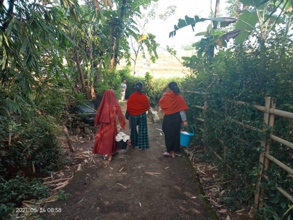 Intensitas Hujan Berkurang, Warga Tamansari Mulai Mengalami Kelangkaan Air Bersih