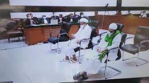 Tak Akui Positif Covid-19, Habib Rizieq dan Menantunya Dituntut Enam Tahun Penjara