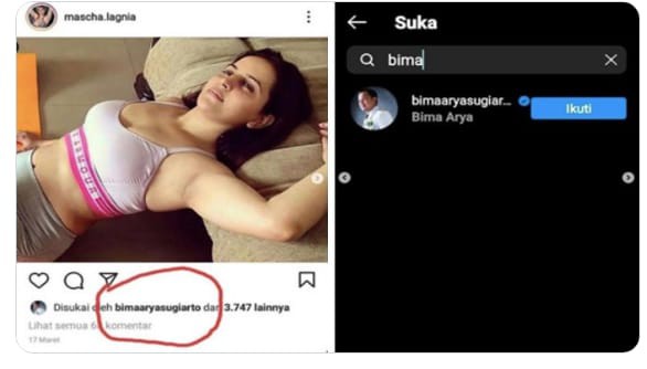 Terciduk Beri Like Foto Wanita Seksi, Akun Instagram Wali Kota Bogor Bima Arya Bikin Heboh!