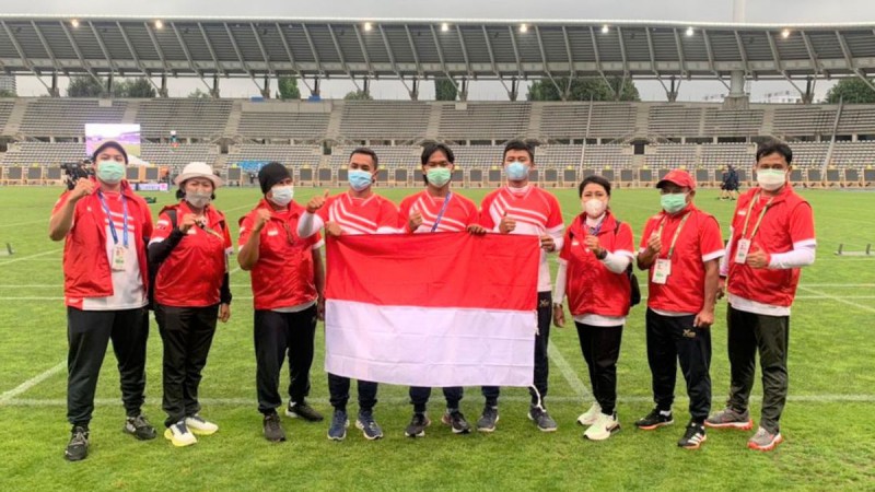 Hebat... Kalahkan Ukrania 6-0 di Semifinal, Indonesia Lolos ke Olimpiade Tokyo