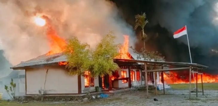 Kemenangan Calonnya Dibatalkan MK, Tujuh Kantor Dibakar, Warga Pendatang di Papua Mengungsi