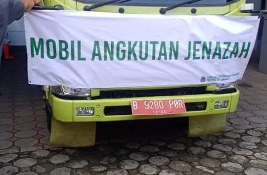 Ambulans Mulai Kewalahan, Jenazah Covid-19 di DKI Diangkut Pakai Truk