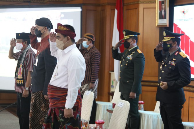 Membumikan Pancasila Tugas Seluruh Elemen Masyarakat, Ganjar: Instruksi Presiden Sangat Jelas