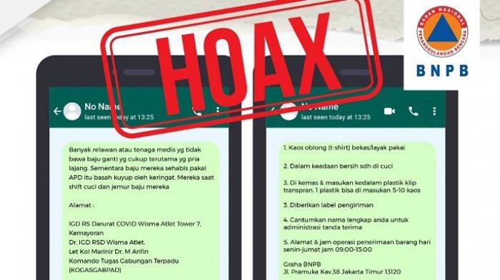 Donasi Kaos Oblong untuk Nakes dan Relawan Satgas Covid-19 Hoaks, Polisi Take Down 351 Akun