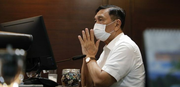 Luhut Minta Maaf ke Rakyat Indonesia dan Tegaskan PPKM Darurat Belum Diputuskan Diperpanjang atau Tidak