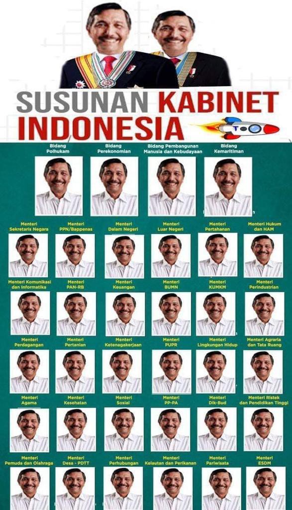 Luhut Binsar Pandjaitan Digelari Menteri Segala Urusan, Warganet:  Tokoh-tokoh Bangsa Ini Kemana Semua Ya?