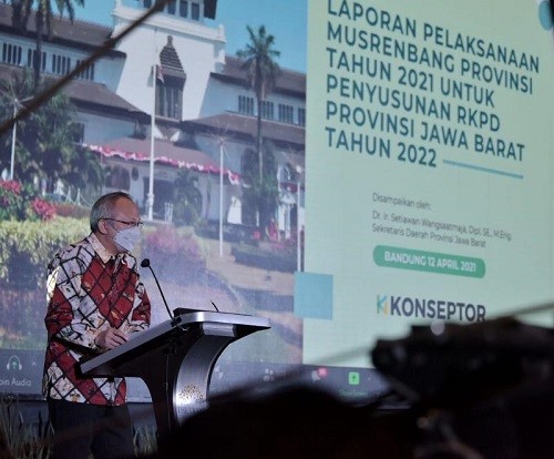 Sekda Jabar Laporkan Penyelenggaraan Musrenbang 2021