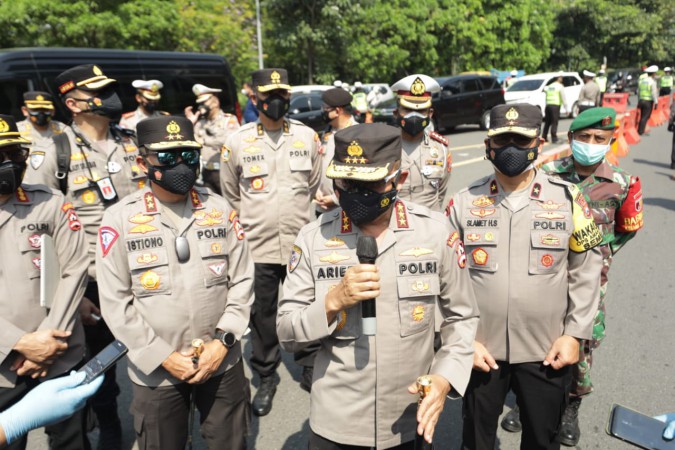 PPK Darurat di Jawa-Bali Terkendali, Kabaharkam Polri: Pos Penyekatan Sepi