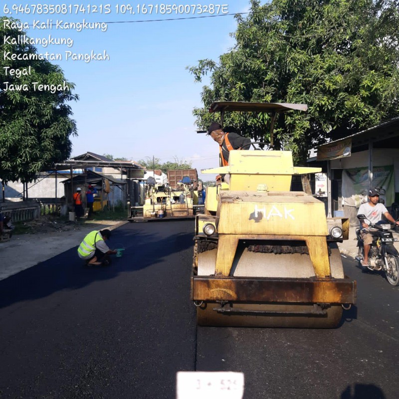 Proyek Jalan Banjaran-Balamoa Senilai Rp3 M Lebih Sedang Dikerjakan