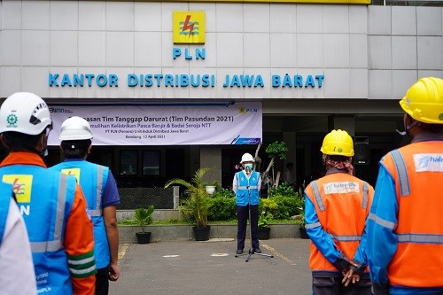 PLN UID Jabar Kirimkan Tim Tanggap Darurat Bencana ke NTT