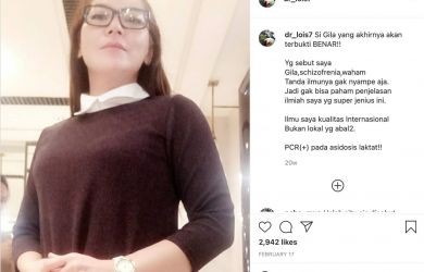 Usai Ditangkap Mabes Polri, Nasib Dokter Lois Makin Mengenaskan Gara-gara Pernyataannya