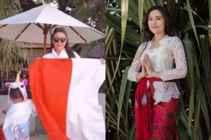 Buang Bendera Merah Putih, Artis Olivia Lubis Jensen Dilaporkan ke Polisi