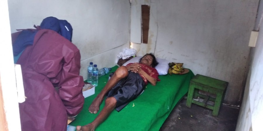 Sebatang Kara dan Lumpuh, Poniman Diungsikan ke Panti Sosial Provinsi Jawa Tengah