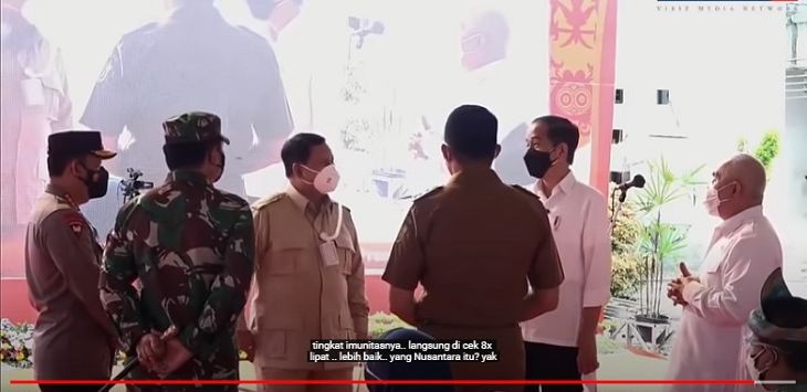 Heboh Video Percakapan Jokowi dengan Pejabat soal Vaksin Nusantara Tingkatkan Imunitas 8 Kali Lipat