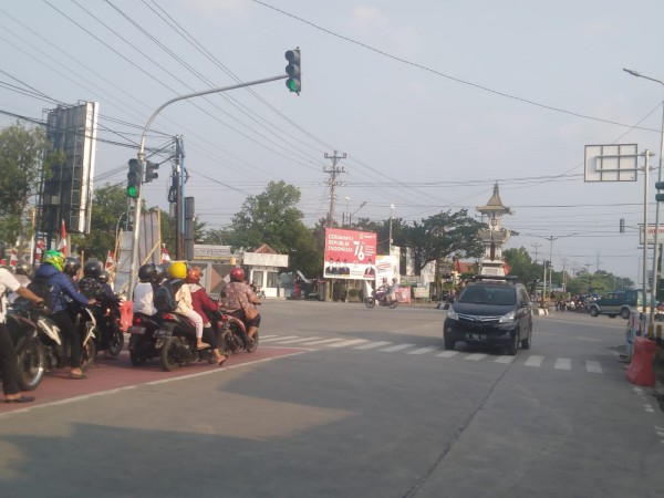 PPKM Diperpanjang, Jalan Ahmad Yani Pemalang Mulai Dibuka, Pemuda Masih Dievaluasi