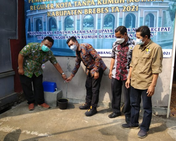 Kawasan Kumuh di Brebes Mulai Difasilitasi Air Bersih