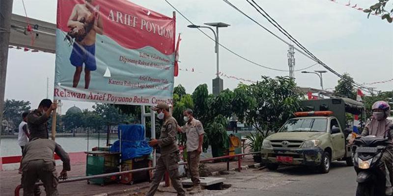 Ngaku Dukung Jokowi 3 Periode, Arief Poyuono Tidak Masalah Balihonya Dicopot: Saya Nggak Nyapres