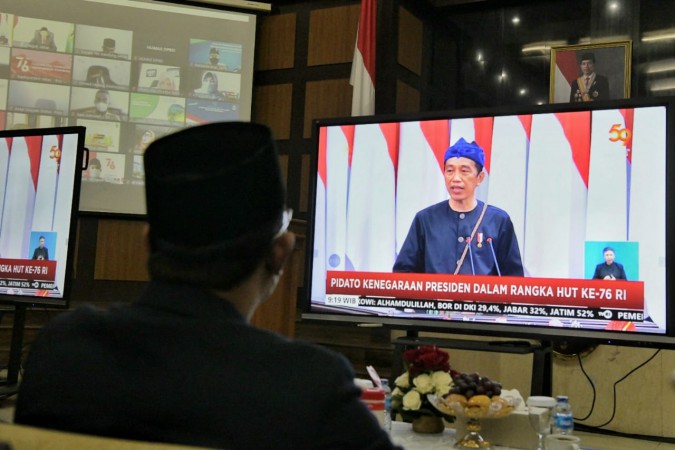 Jokowi Tak Singgung Korupsi saat Pidato, Istana: Korupsi Tetap Jadi Perhatian, Tapi Saat Ini Kesehatan Priorit